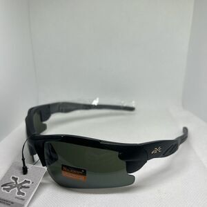 X-Loop Semi Rimless Wrap Sunglasses